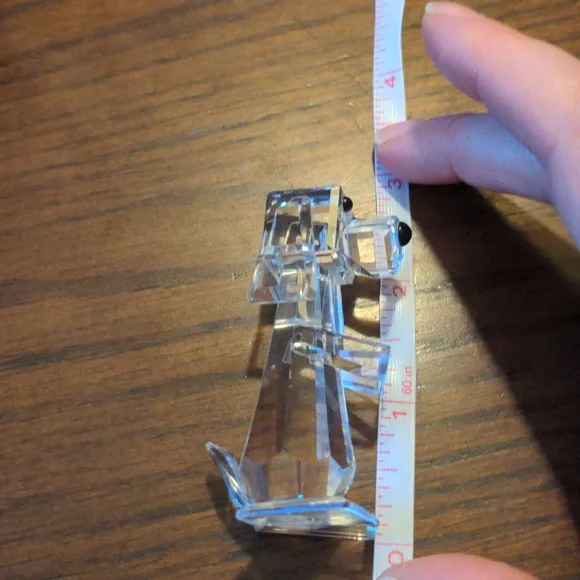 Swavorski Silver Crystal Vintage Standing Pluto Dog Figurine 7635, Discontinued - Picture 11 of 11